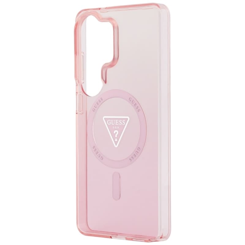Guess IML Gradient Triangle MagSafe - Samsung Galaxy S26 Ultra Case (Pink) 6