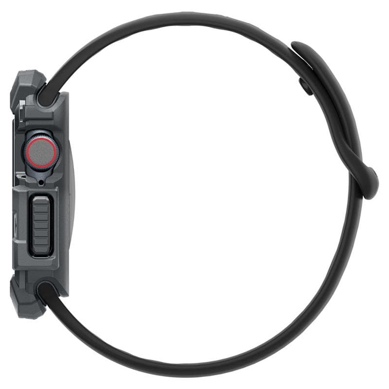 Spigen Rugged Armor - Case for Apple Watch 10 46 mm (Dark Grey) 6