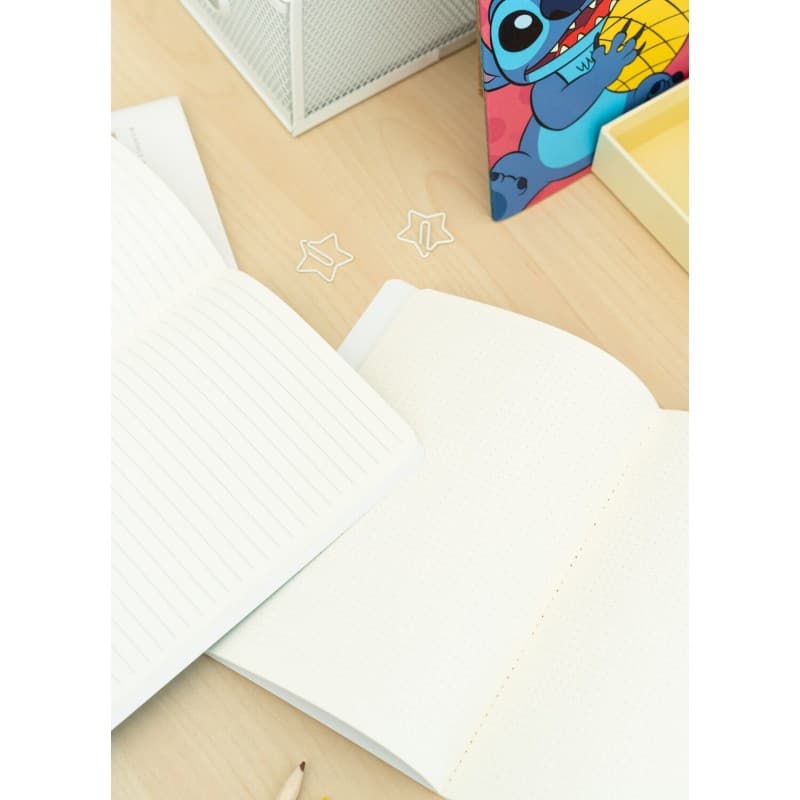Disney Stitch - Set of A5 notebooks from the Tropical collection, 3 pcs. 6