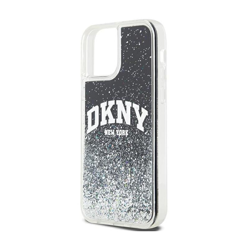 DKNY Liquid Glitter Big Logo - Case for iPhone 12 / iPhone 12 Pro (black) 6