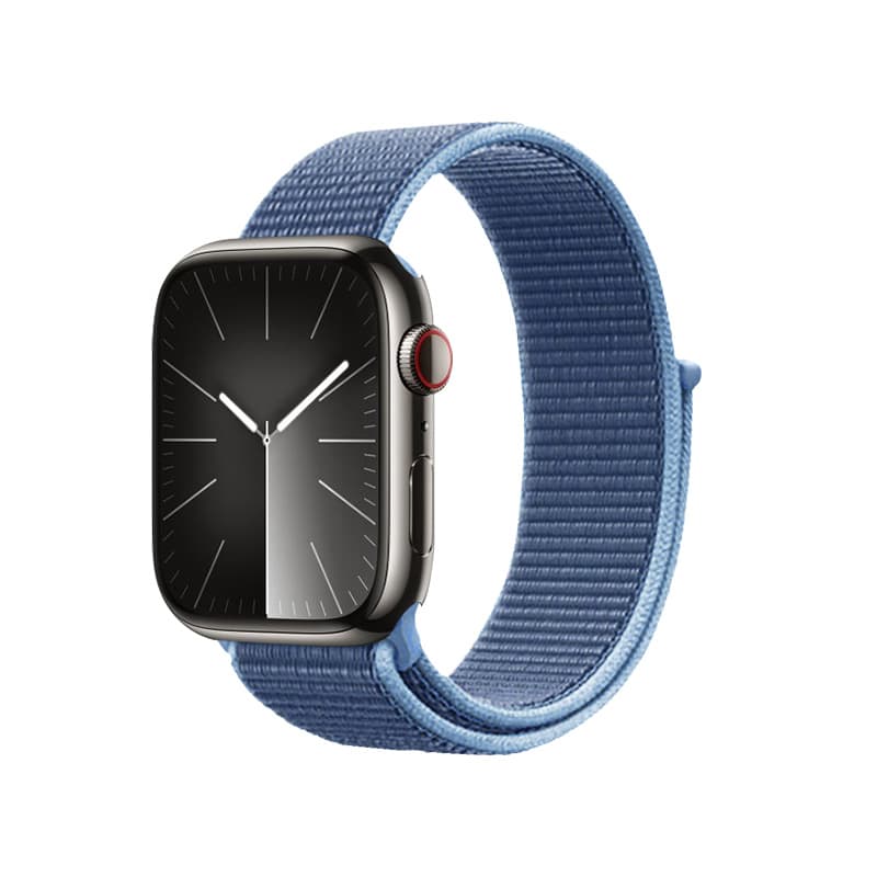Crong Nylon - Sport Band for Apple Watch 38/40/41/42 mm (Ocean Blue) 2