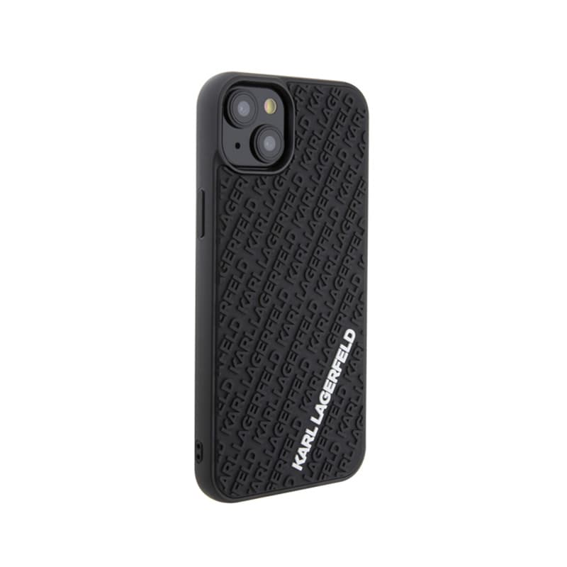 Karl Lagerfeld 3D Rubber Multi Logo - Case for iPhone 15 Plus (black) 4