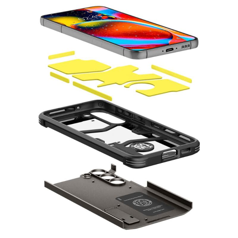 Spigen Tough Armor - Case for Samsung Galaxy S23 (Gunmetal) 6