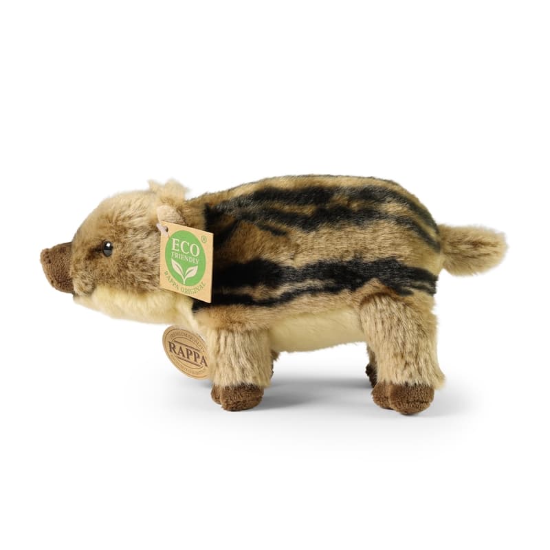 Rappa - Realistic Plush Mascot Young Boar 21 cm Eco-Friendly 3
