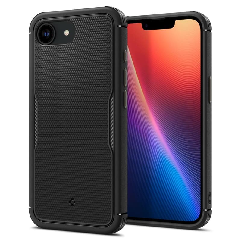 Spigen Core Armor Mag MagSafe - Case for iPhone 17e / 16e (Matte Black) 1