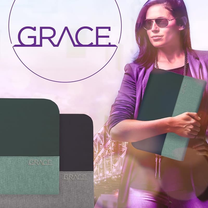 STM Grace - Sleeve for MacBook Pro 15" / Notebook 15" (cloud grey) 4
