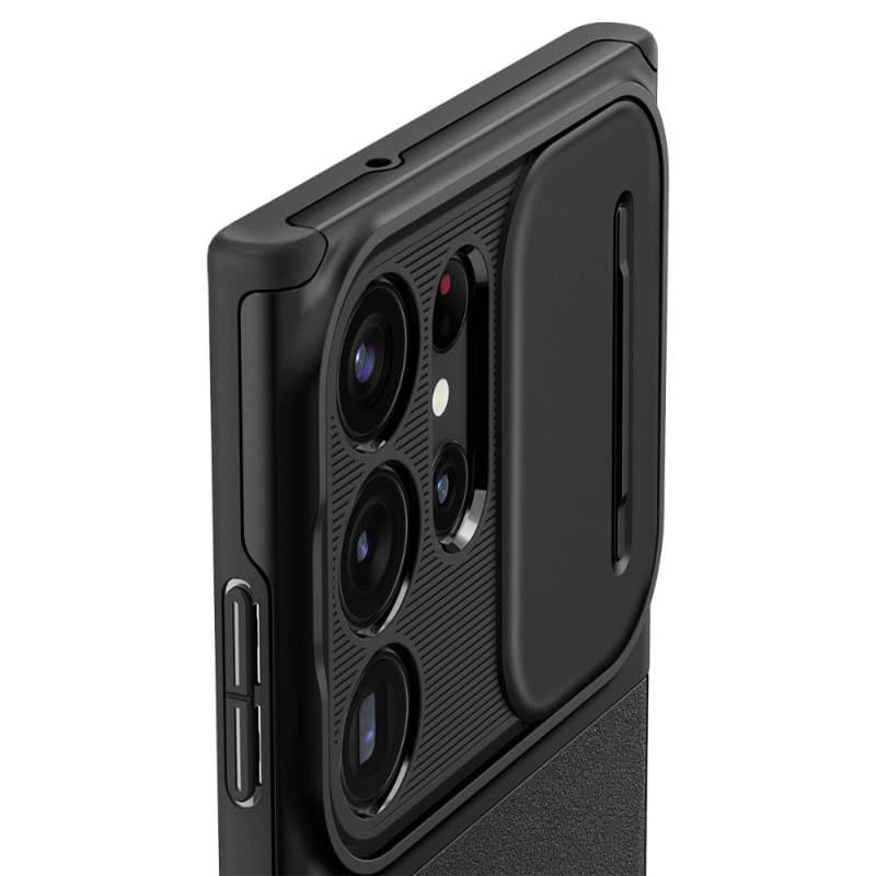 Spigen Optik Armor - Case for Samsung Galaxy S23 Ultra (Black) 7