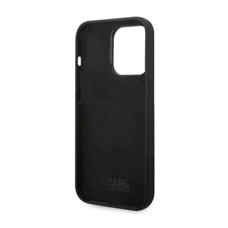 Karl Lagerfeld Choupette Body - Case for iPhone 14 Pro Max (Black) 7