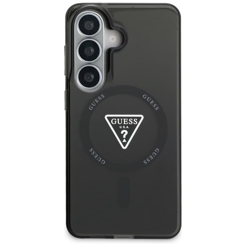 Guess IML Gradient Triangle MagSafe - Samsung Galaxy S26 Case (Black) 3