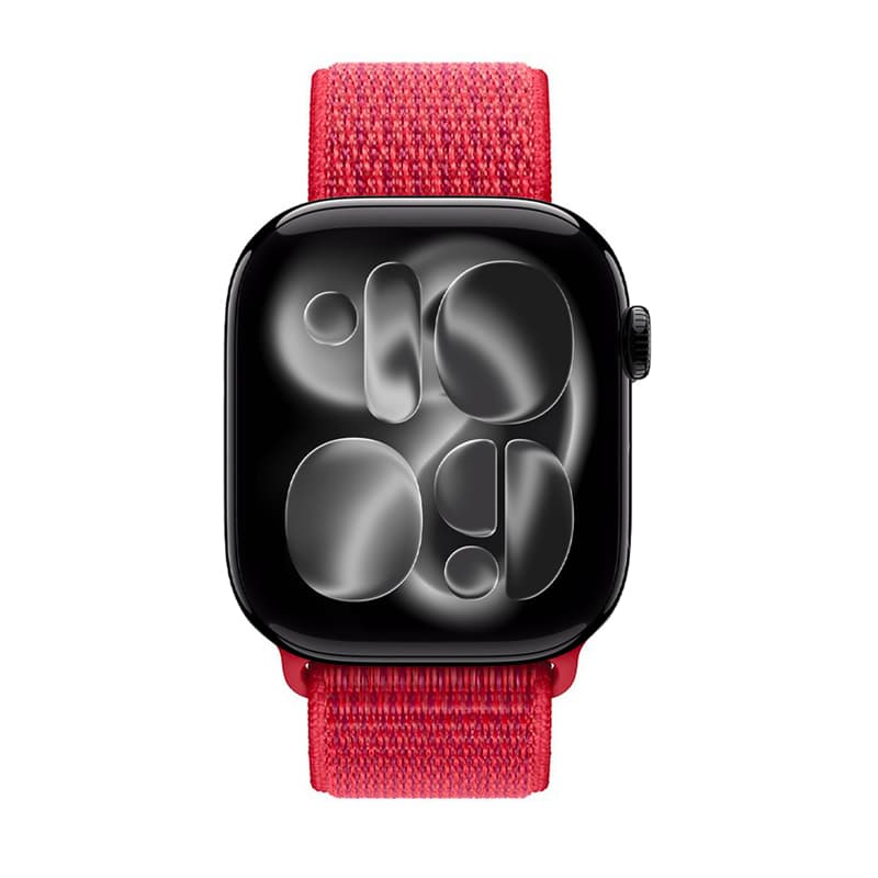 Crong Nylon - Sport Band for Apple Watch 38/40/41/42 mm (Red Fusion) 3
