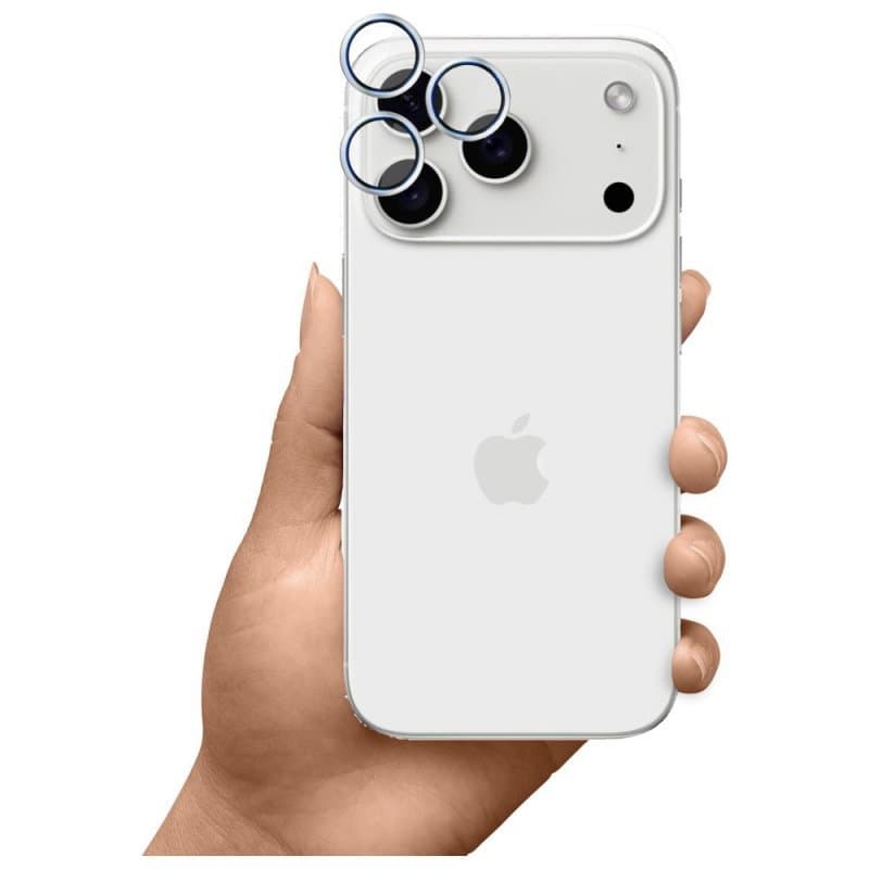 3mk HARDY Lens Protection Pro - Camera Lens Glass for iPhone 17 Pro / iPhone 17 Pro Max (Silver) 8