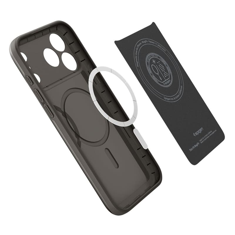 Spigen Thin Fit Mag MagSafe - Case for iPhone 17 Pro Max (Gunmetal) 7