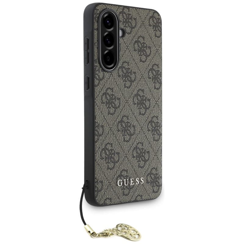 Guess 4G Charms Collection - Case for Samsung Galaxy A36 5G (brown) 3