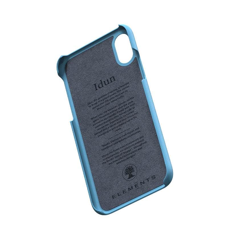Nordic Elements Saeson Idun - Case for iPhone Xs / X (Petrol) 3