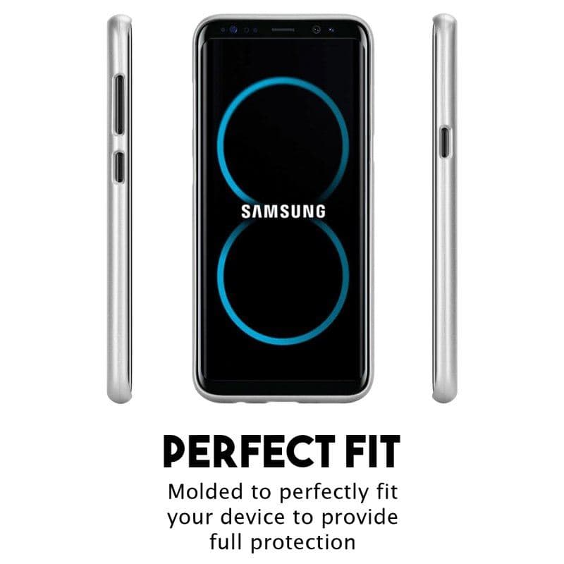 Mercury I-Jelly - Case for Samsung Galaxy S8+ (Silver) 2