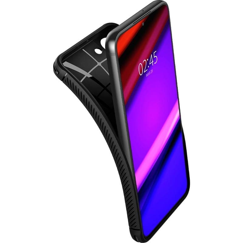 Spigen Rugged Armor - Case for Samsung Galaxy S22 Case (Black) 4