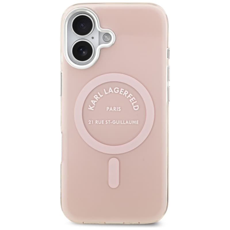 Karl Lagerfeld IML Karl RSG Logo MagSafe - Case for iPhone 17 (pink) 3