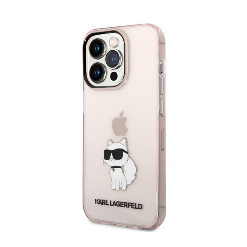 Karl Lagerfeld IML NFT Choupette - Case for iPhone 14 Pro (Pink) 2