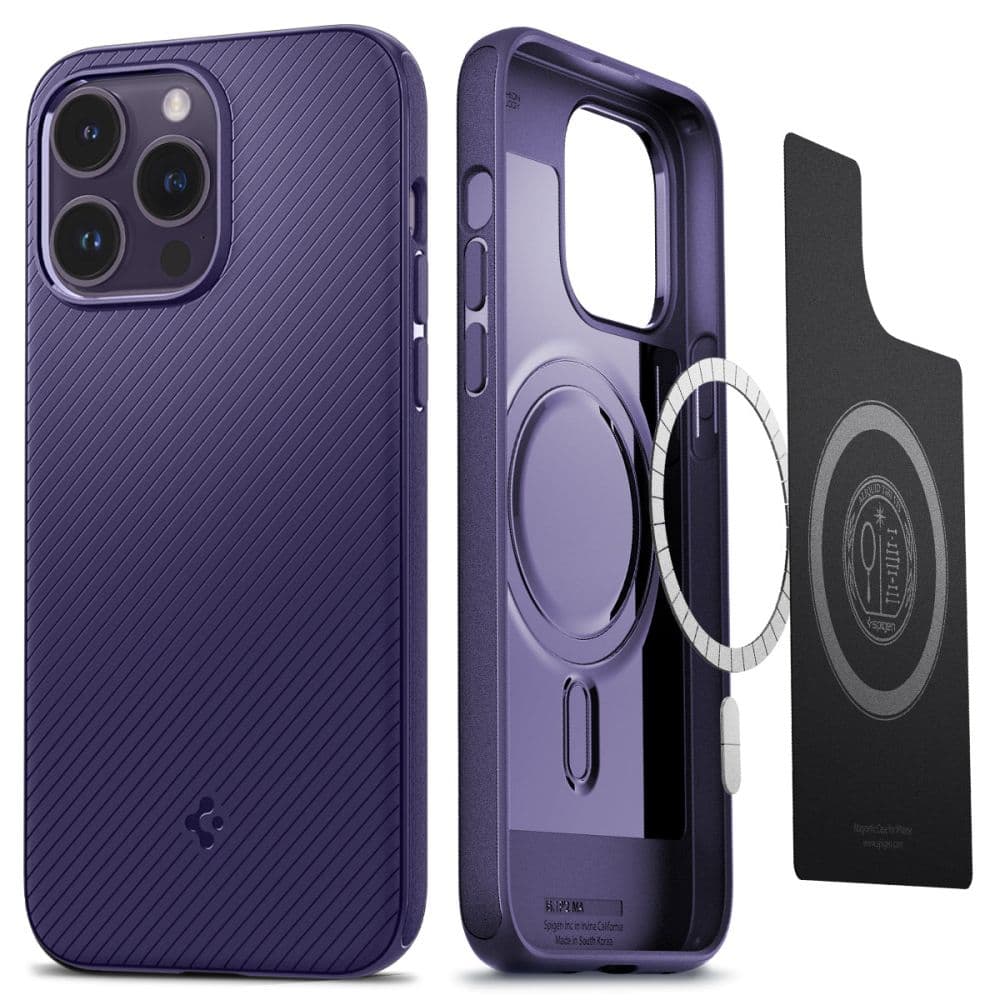 Spigen Mag Armor - Case for iPhone 14 Pro (Deep Purple)