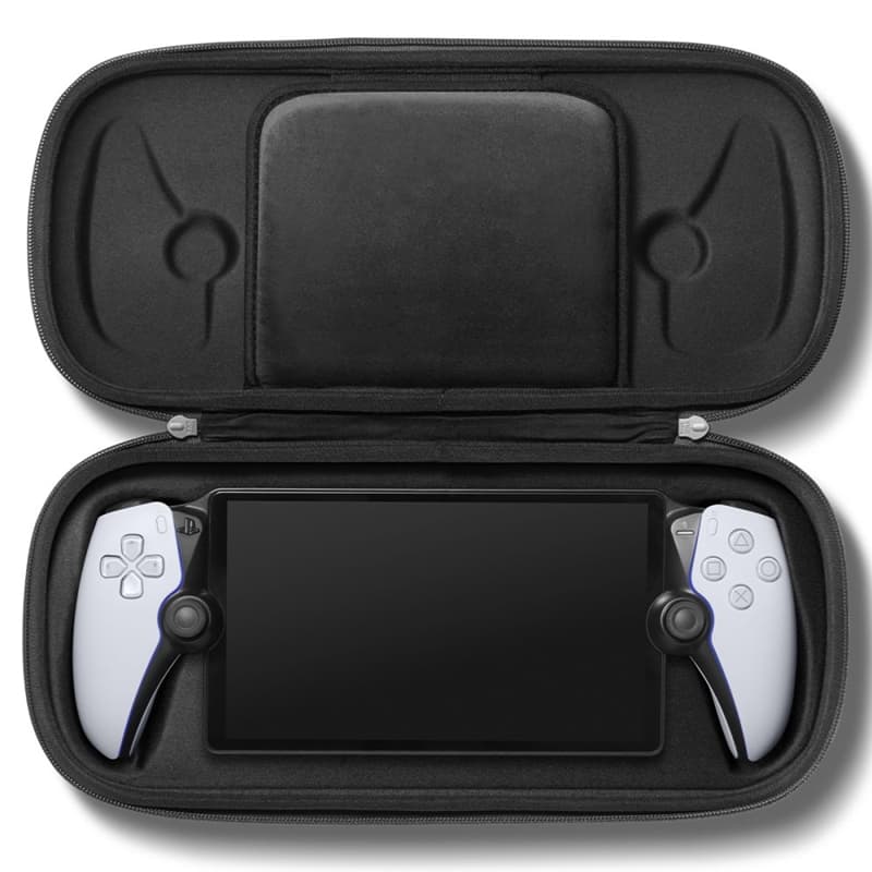 Spigen Klasden Pouch - Case for Sony PlayStation Portal (Charcoal Gray) 3