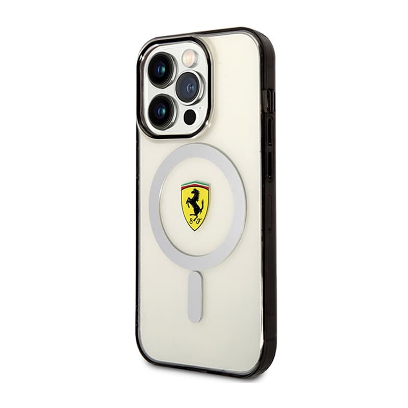 Ferrari Outline Magsafe - Case for iPhone 14 Pro (Transparent) 2