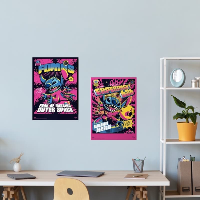Disney Stitch - Mini Poster Set (38 x 52 cm) (2 pieces) 6