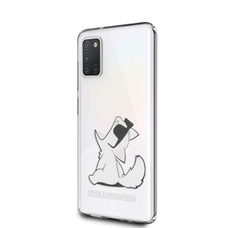 Karl Lagerfeld Choupette Fun Sunglasses - Case for Samsung Galaxy A31 (Transparent) 1