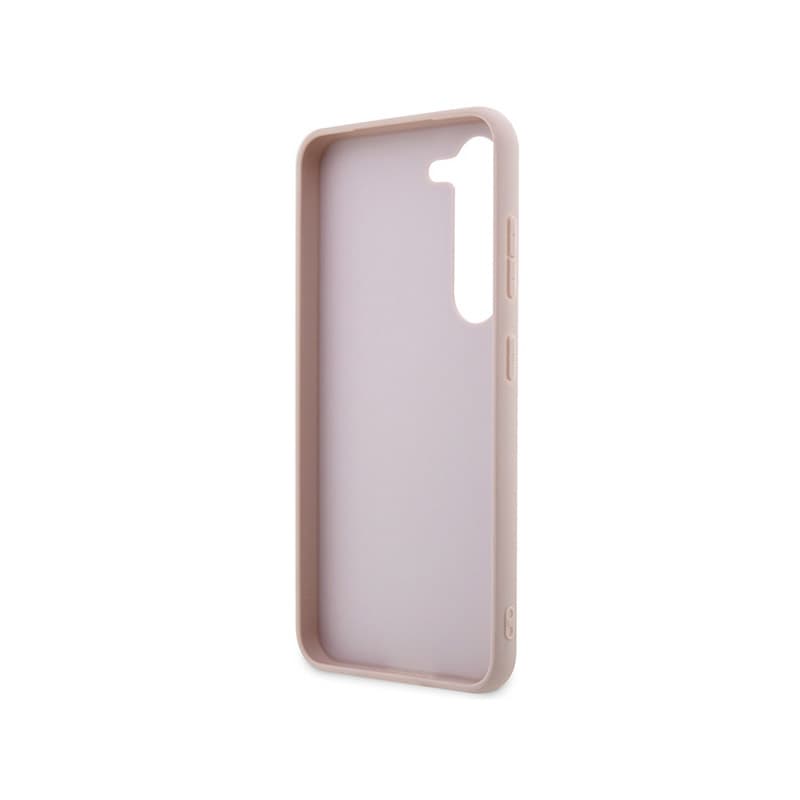 Guess 4G Big Metal Logo - Case for Samsung Galaxy S23 (Pink) 7