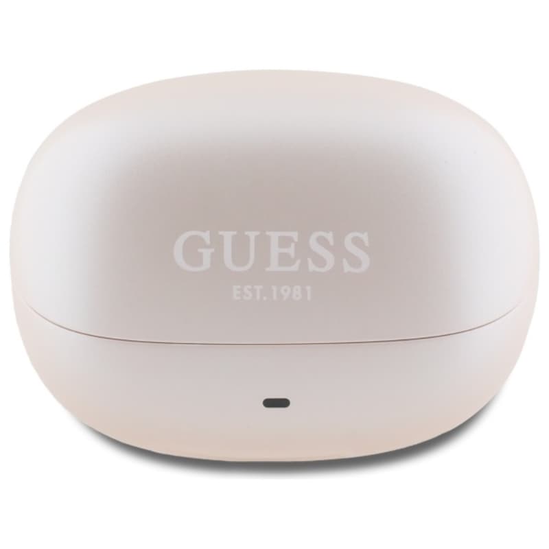Guess Capsule Printed Logo - Bluetooth TWS ANC & ENC Earbuds + Charging Case (pink) 2