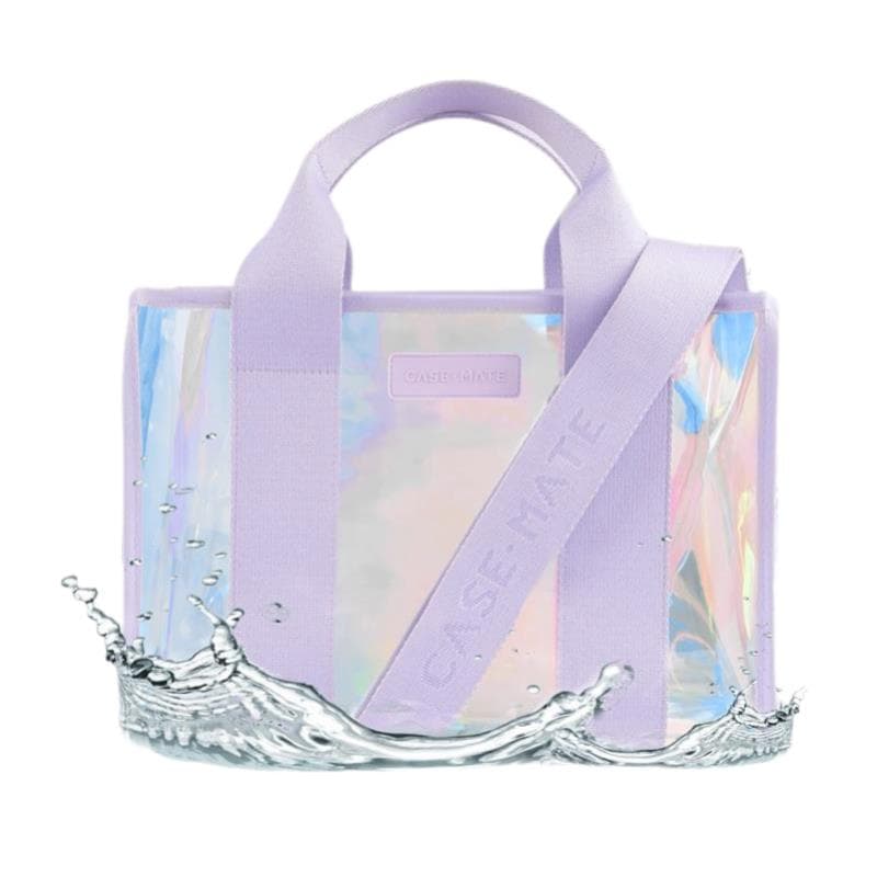 Case-Mate Mini Travel Tote Bag - Waterproof shoulder bag (Soap Bubble) 1