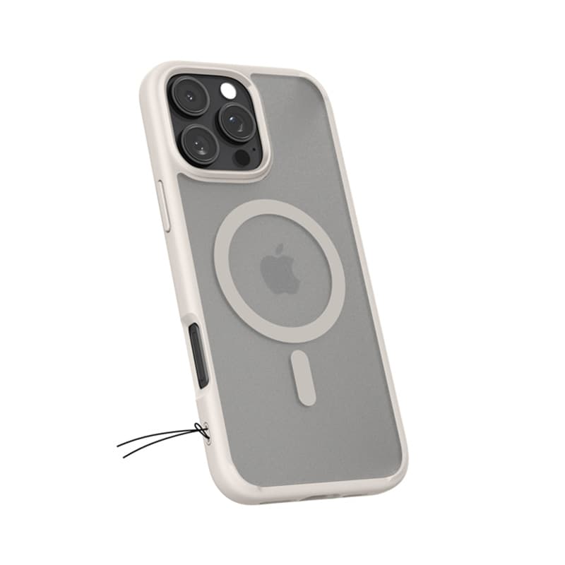 Spigen Ultra Hybrid Mag MagSafe - Case for iPhone 16 Pro (Frost Natural Titanium) 2