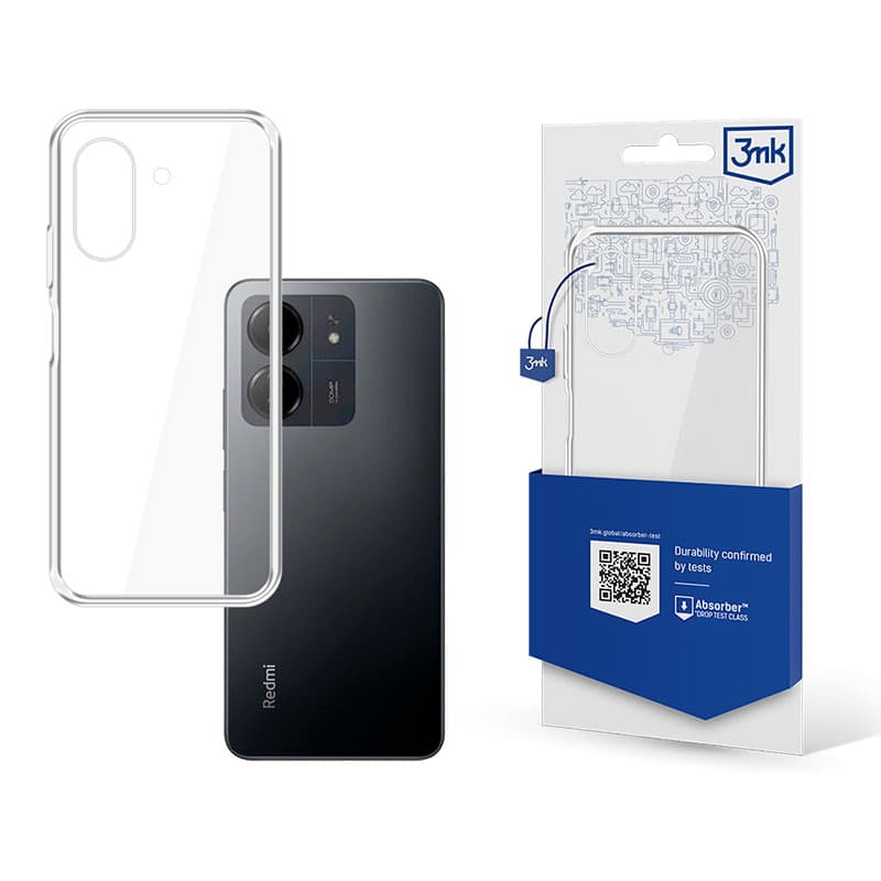 3mk Clear Case - Case for Xiaomi Redmi 13C / POCO C65 (Clear) 1