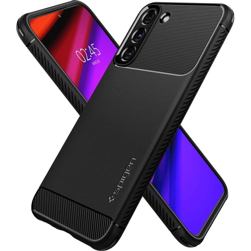 Spigen Rugged Armor - Case for Samsung Galaxy S22 Case (Black) 5