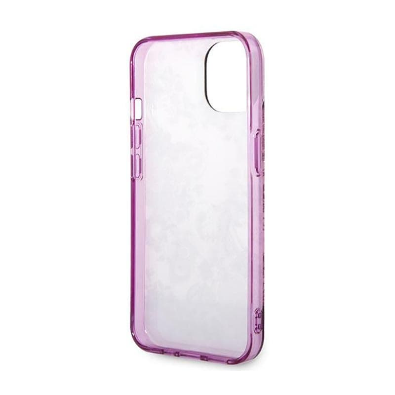 Guess Porcelain Collection - Case for iPhone 14 Plus (Fuchsia) 7