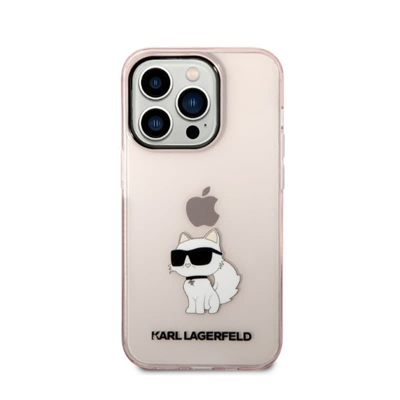 Karl Lagerfeld IML NFT Choupette - Case for iPhone 14 Pro (Pink) 3