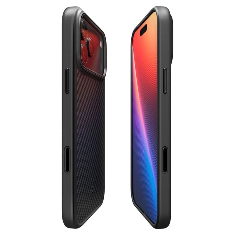 Spigen Enzo Aramid T Mag MagSafe - Case for iPhone 17 Pro Max (Black) 6