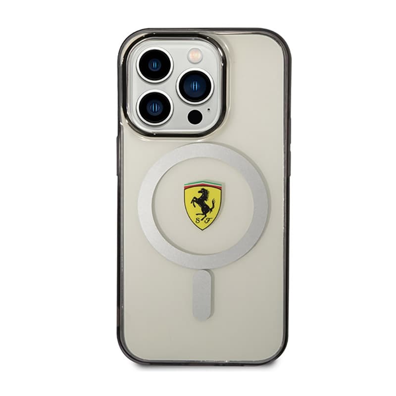Ferrari Outline Magsafe - Case for iPhone 14 Pro (Transparent) 3