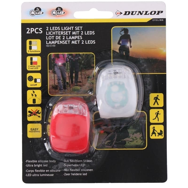 Dunlop - A set of silicone LED lamps front and rear 5