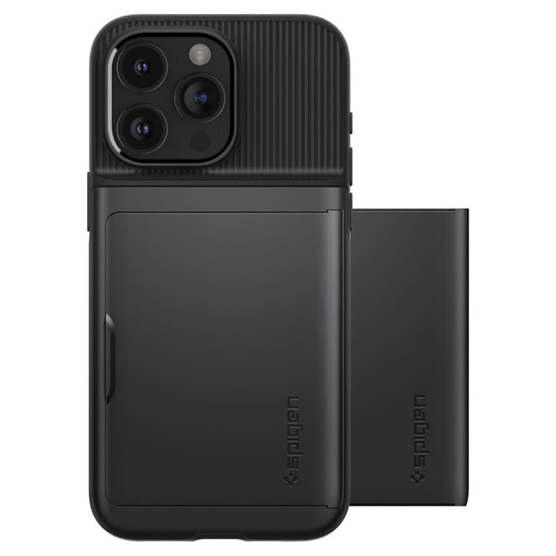Spigen Slim Armor CS - Case for iPhone 15 Pro (Black) 2