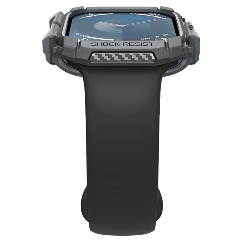 Spigen Rugged Armor - Case for Apple Watch 10 46 mm (Dark Grey) 8