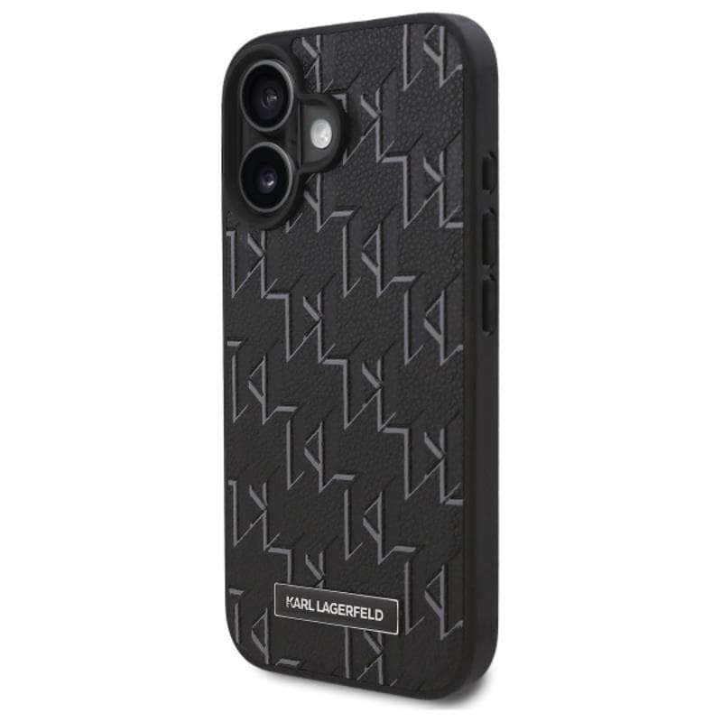Karl Lagerfeld Hot Stamp MagSafe - Case for iPhone 16 Plus (black) 2