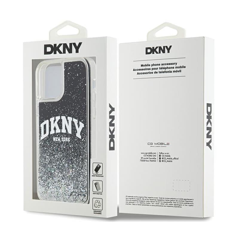 DKNY Liquid Glitter Big Logo - Case for iPhone 12 / iPhone 12 Pro (black) 8