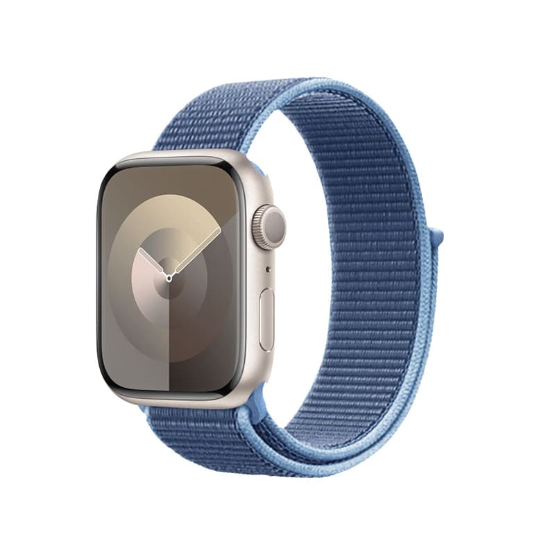 Crong Nylon - Sport Band for Apple Watch 38/40/41/42 mm (Ocean Blue) 5