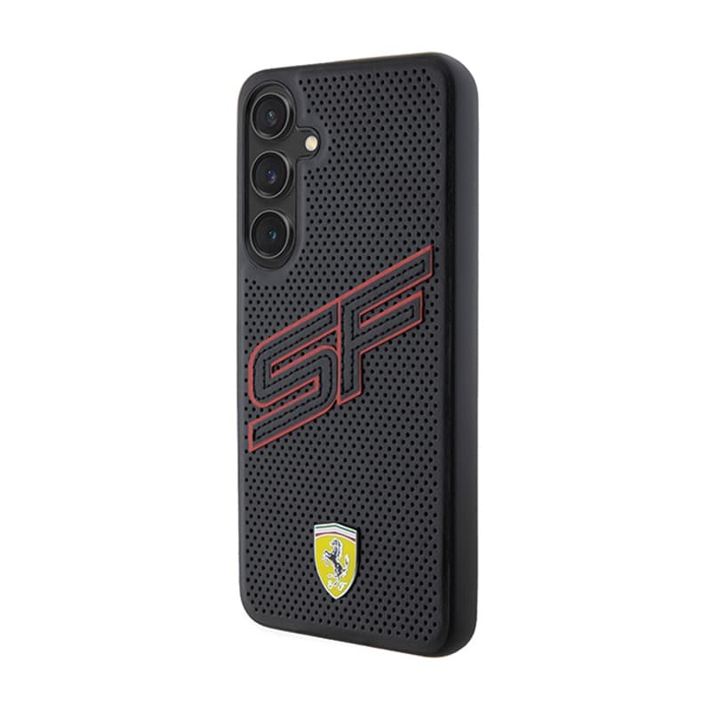 Ferrari Big SF Perforated - Case for Samsung Galaxy S24+ (black) 2