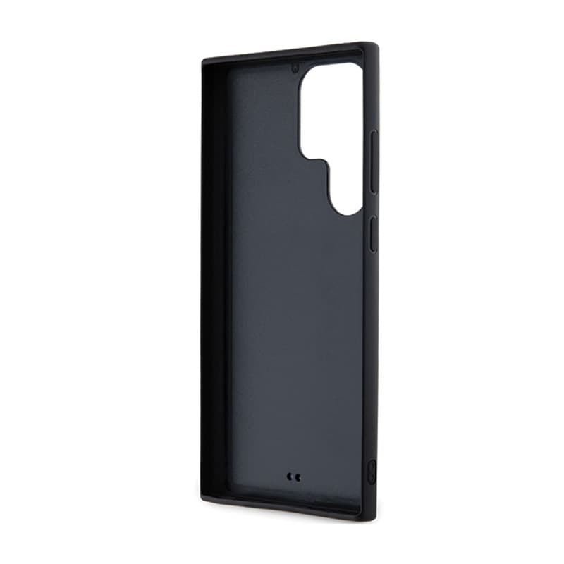 Karl Lagerfeld 3D Rubber Glitter Logo - Samsung Galaxy S23 Ultra Case (black) 6