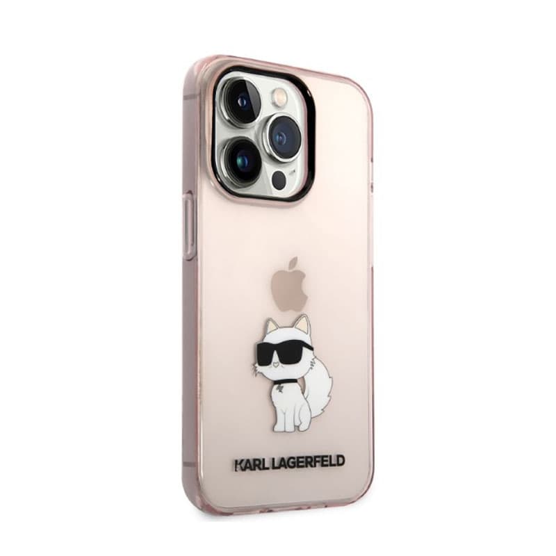 Karl Lagerfeld IML NFT Choupette - Case for iPhone 14 Pro (Pink) 4