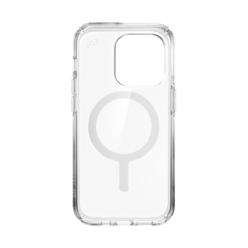 Speck Presidio Perfect-Clear + MagSafe - iPhone 14 Pro Case with MICROBAN Coating (Clear) 5
