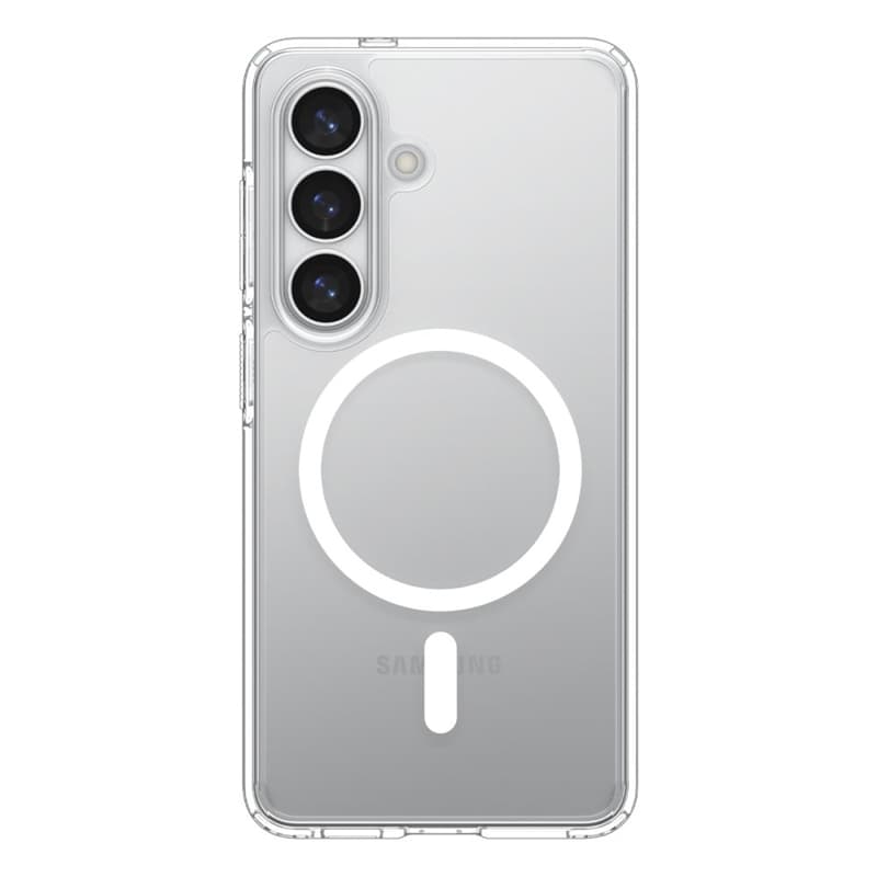 Spigen Ultra Hybrid Mag MagSafe - Case for Samsung Galaxy S26+ (Clear/White) 4