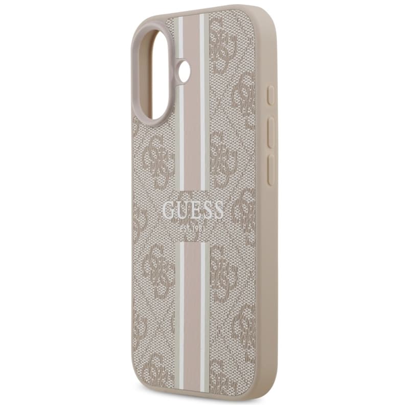 Guess 4G Printed Stripes MagSafe - Case iPhone 17 (pink) 6