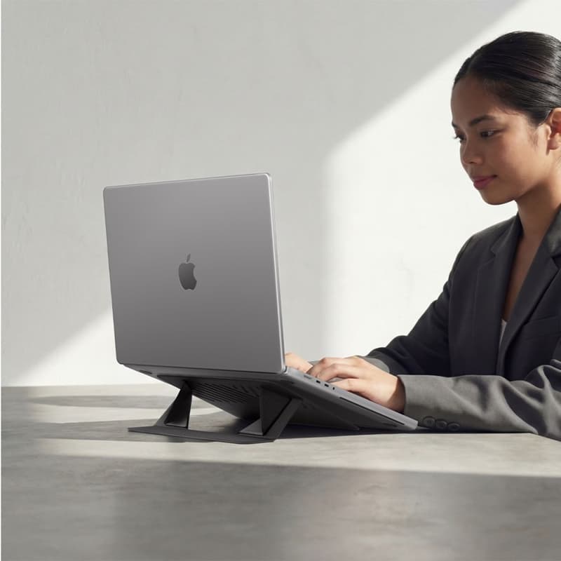 Spigen LD201-S6 Slimfold - Laptop/Tablet Stand (Space Grey) 7